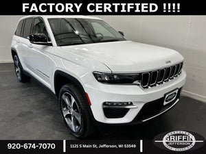 2023 Jeep Grand Cherokee 4xe FACTORY CERTIFIED !!!