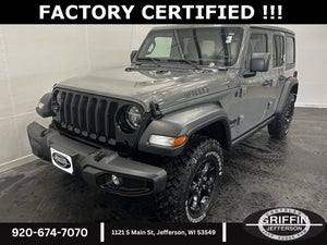 2021 Jeep Wrangler Unlimited Willys FACTORY CERTIFIED !!!